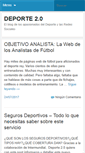Mobile Screenshot of deporte2punto0.com